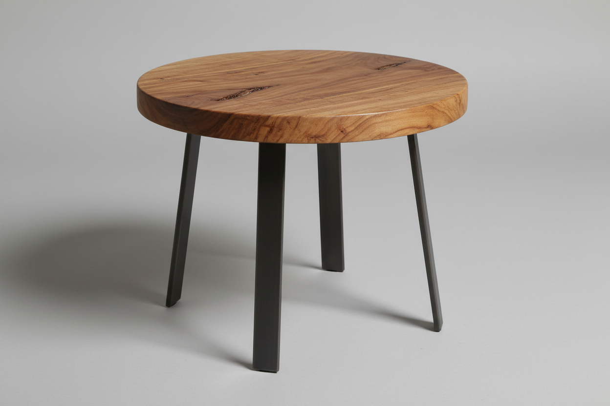 smaller, 4 metel legs, i want the coffe table rounf